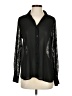 Darling Black Long Sleeve Blouse Size S - photo 1