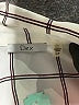 Dex 100% Polyester Plaid Ivory Long Sleeve Blouse Size S - photo 7