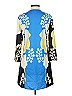 Unbranded Print Blue Casual Dress Size S - photo 2