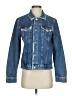 Boston Proper 100% Cotton Blue Gray Denim Jacket Size S - photo 1