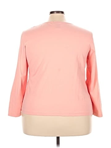 Denim & Co 3/4 Sleeve T-Shirt (view 2)