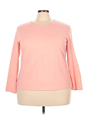 Denim & Co 3/4 Sleeve T-Shirt (view 1)