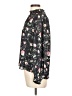 Fab'rik 100% Polyester Floral Black Long Sleeve Blouse Size L - photo 5