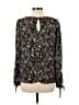 Rokoko 100% Polyester Black Long Sleeve Blouse Size L - photo 2