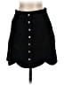 American Eagle Outfitters Solid Black Casual Skirt Size 0 - photo 1