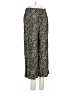 MNG 100% Viscose Animal Print Black Casual Pants Size S - photo 1