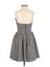 Three Floor Houndstooth Gray Cocktail Dress Size 4 - photo 2