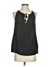 J.Crew 100% Silk Black Sleeveless Silk Top Size XXS (estimated) - photo 1