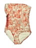 MICHAEL Michael Kors Floral Ivory One Piece Swimsuit Size 6 - photo 1