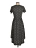Unbranded Polka Dots Gray Casual Dress Size S - photo 2
