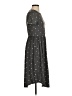 Unbranded Polka Dots Gray Casual Dress Size S - photo 4