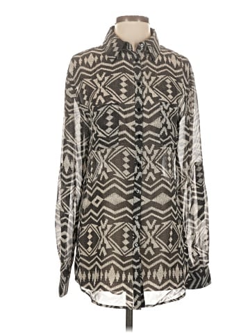 Kardashian Kollection Long Sleeve Blouse (view 1)