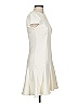 Amanda Uprichard 100% Polyester Ivory Cocktail Dress Size P (petite) - photo 4