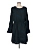 A New Day 100% Polyester Teal Casual Dress Size M - photo 2