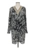 Tucker 100% Silk Silver Kimono Size S - photo 1
