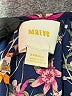 Maeve 100% Polyester Black Short Sleeve Blouse Size XS - photo 7