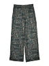Eddie Bauer 100% Polyester Print Teal Casual Pants Size 14 - 16 - photo 1