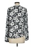 Emily Daniels Silver Long Sleeve Blouse Size S - photo 2