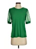 CeCe Green Short Sleeve Top Size S - photo 1