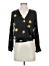 Madewell 100% Polyester Black Long Sleeve Blouse Size XXS - photo 1