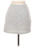 Gap Outlet Stripes White Casual Skirt Size 10 - photo 1