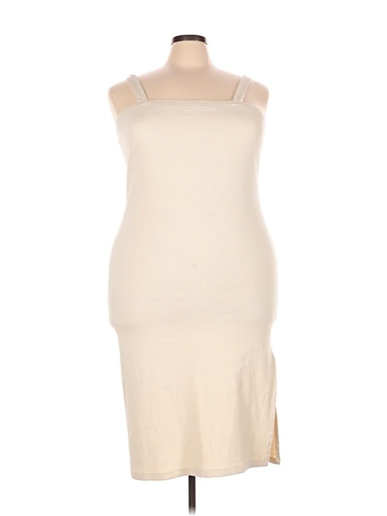 Pre-owned The Drop Casual Dress In White