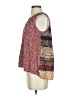 One September 100% Rayon Red Sleeveless Blouse Size S - photo 5