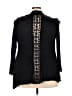 AGB 100% Rayon Black Kimono Size 2X - photo 2