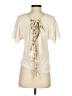 Unbranded Ivory Short Sleeve Top Size XS - photo 2