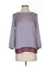 Merona 100% Polyester Blue 3/4 Sleeve Blouse Size S - photo 1