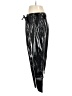 Who What Wear 100% Polyester Metallic Black Casual Pants Size 8 - photo 5