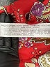 Zara Paisley Red Long Sleeve Blouse Size S - photo 8