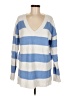 Caslon Stripes Blue Pullover Sweater Size M - photo 1