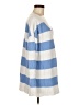 Caslon Stripes Blue Pullover Sweater Size M - photo 4