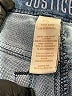 Justice Solid Blue Jeans Size 12 - photo 4