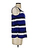 Ann Taylor 100% Polyester Blue Sleeveless Blouse Size S (petite) - photo 4