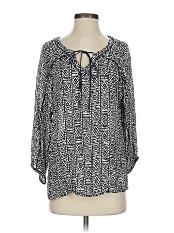 John Robshaw for Lucky 3/4 Sleeve Blouse (view 1)