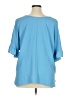Counterparts 100% Polyester Blue 3/4 Sleeve Top Size XL - photo 2
