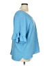 Counterparts 100% Polyester Blue 3/4 Sleeve Top Size XL - photo 4