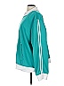 Ashley Stewart Color Block Teal Track Jacket Size L - photo 5