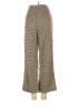 Bebop Houndstooth Gold Casual Pants Size 3 - photo 2