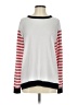 Michael Lauren Stripes White Pullover Sweater Size XS - photo 1