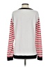 Michael Lauren Stripes White Pullover Sweater Size XS - photo 2