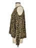 LNA Animal Print Brown Pullover Sweater Size S - photo 5
