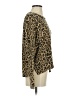LNA Animal Print Brown Pullover Sweater Size S - photo 4