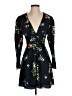 Keepsake 100% Polyester Floral Black Cocktail Dress Size XS - photo 1
