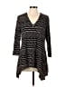 Tianello Black 3/4 Sleeve Top Size L - photo 1