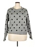 Unbranded Polka Dots Gray Pullover Sweater Size XXL - photo 1