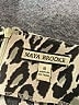 Maya Brooke Animal Print Gray Cocktail Dress Size 8 - photo 7