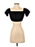 H&M Black Short Sleeve Top Size XS - photo 1